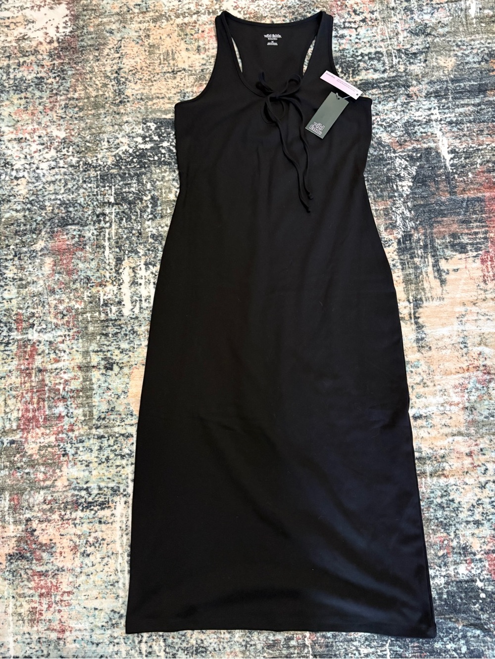 Keyhole Racer Back Midi Bodycon Dress